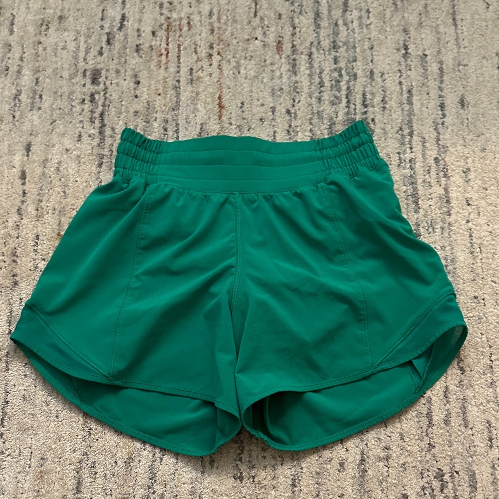 Lululemon Athletica Teal Women's Athletic Shorts